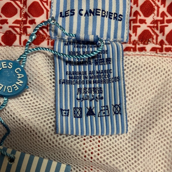 NWT 🌴 Les Canebiers Mens Designer Swim Shorts - Picture 6 of 7
